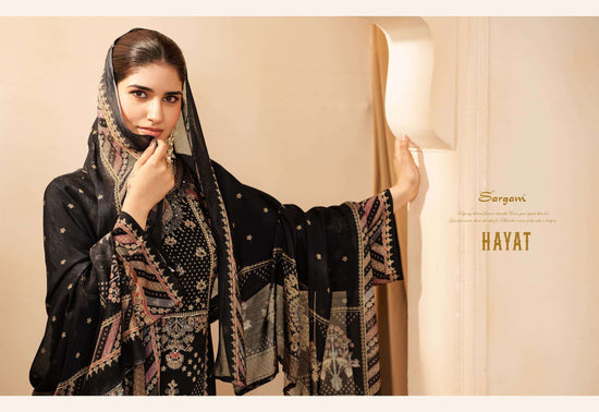 Sargam Prints Hayat Pure Muslin Dress Material