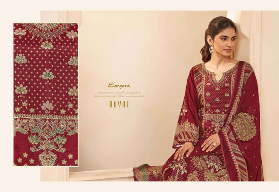 Sargam Prints Hayat Pure Muslin Dress Material