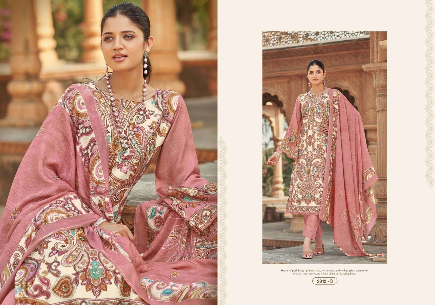 Sargam Prints Varina Pure Viscose Muslin Dress Material - Amrah Wholesale