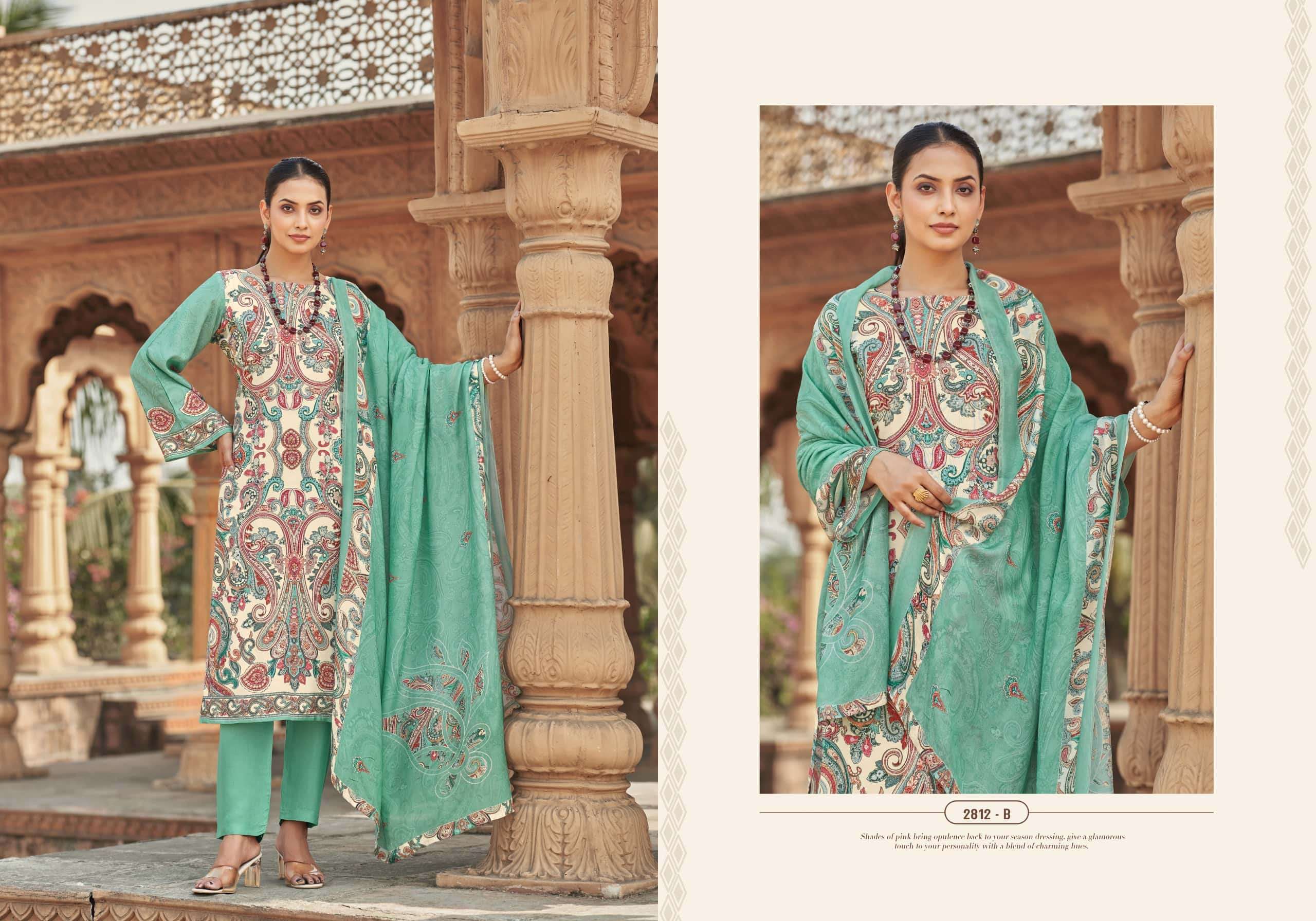 Sargam Prints Varina Pure Viscose Muslin Dress Material