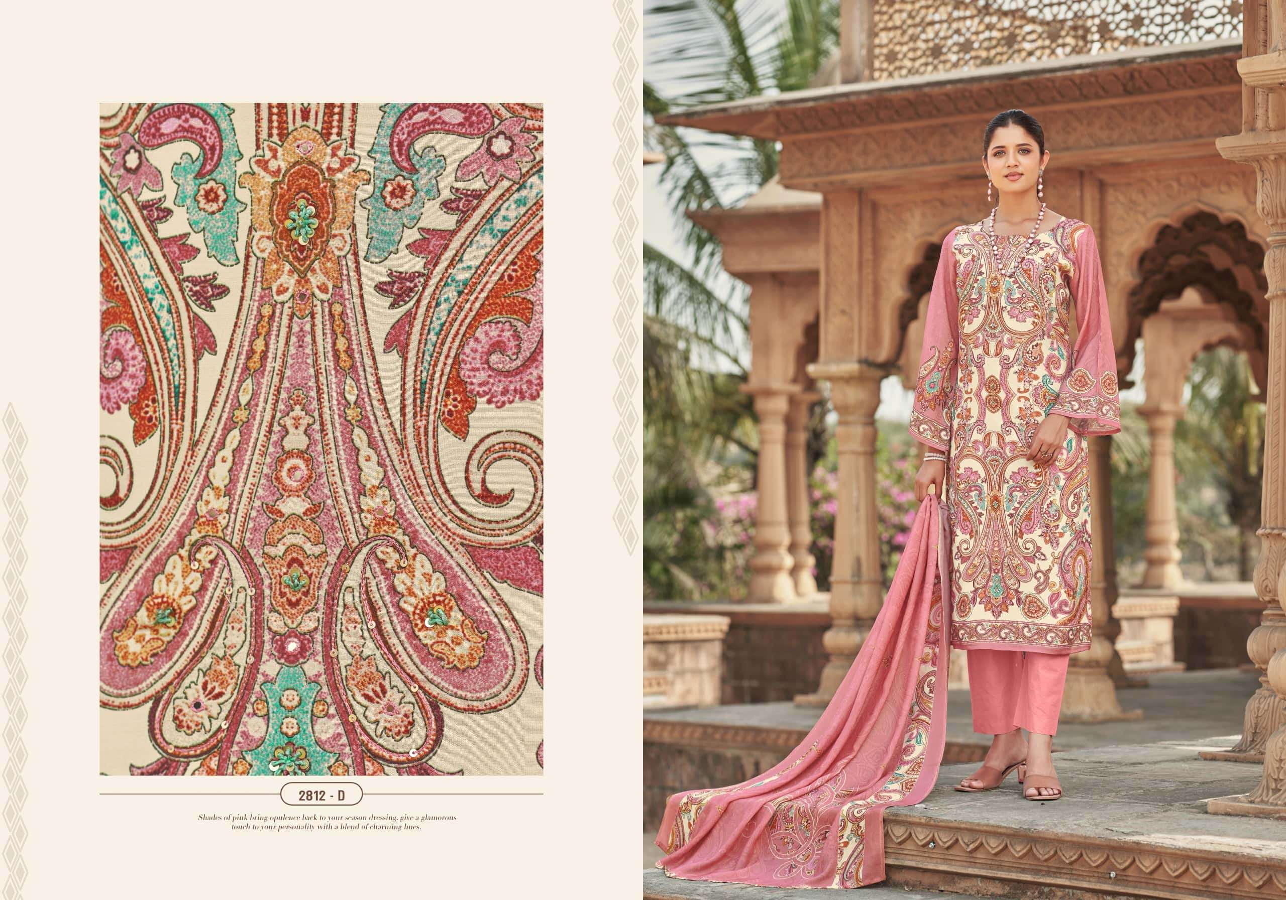 Sargam Prints Varina Pure Viscose Muslin Dress Material