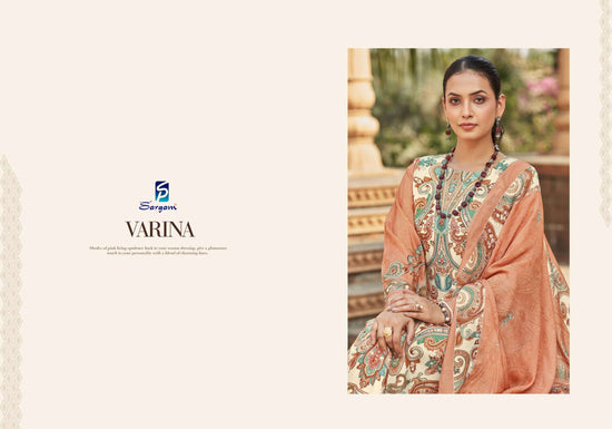 Sargam Prints Varina Pure Viscose Muslin Dress Material