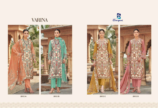 Sargam Prints Varina Pure Viscose Muslin Dress Material