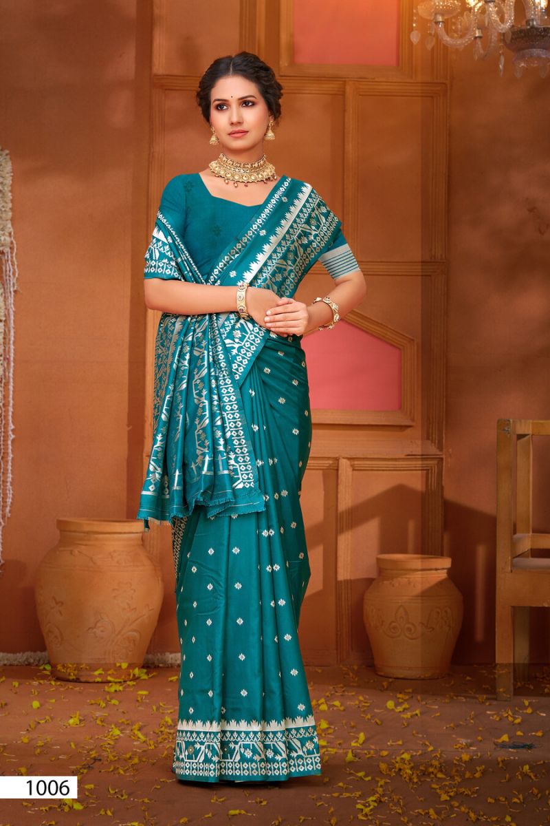 Saroj Bangla Silk Vol 2 Silk Meena Worked Sarees - Amrah Wholesale