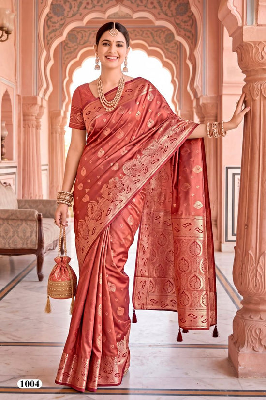 Saroj Coconut Satin Vol 1 Satin Silk Saree