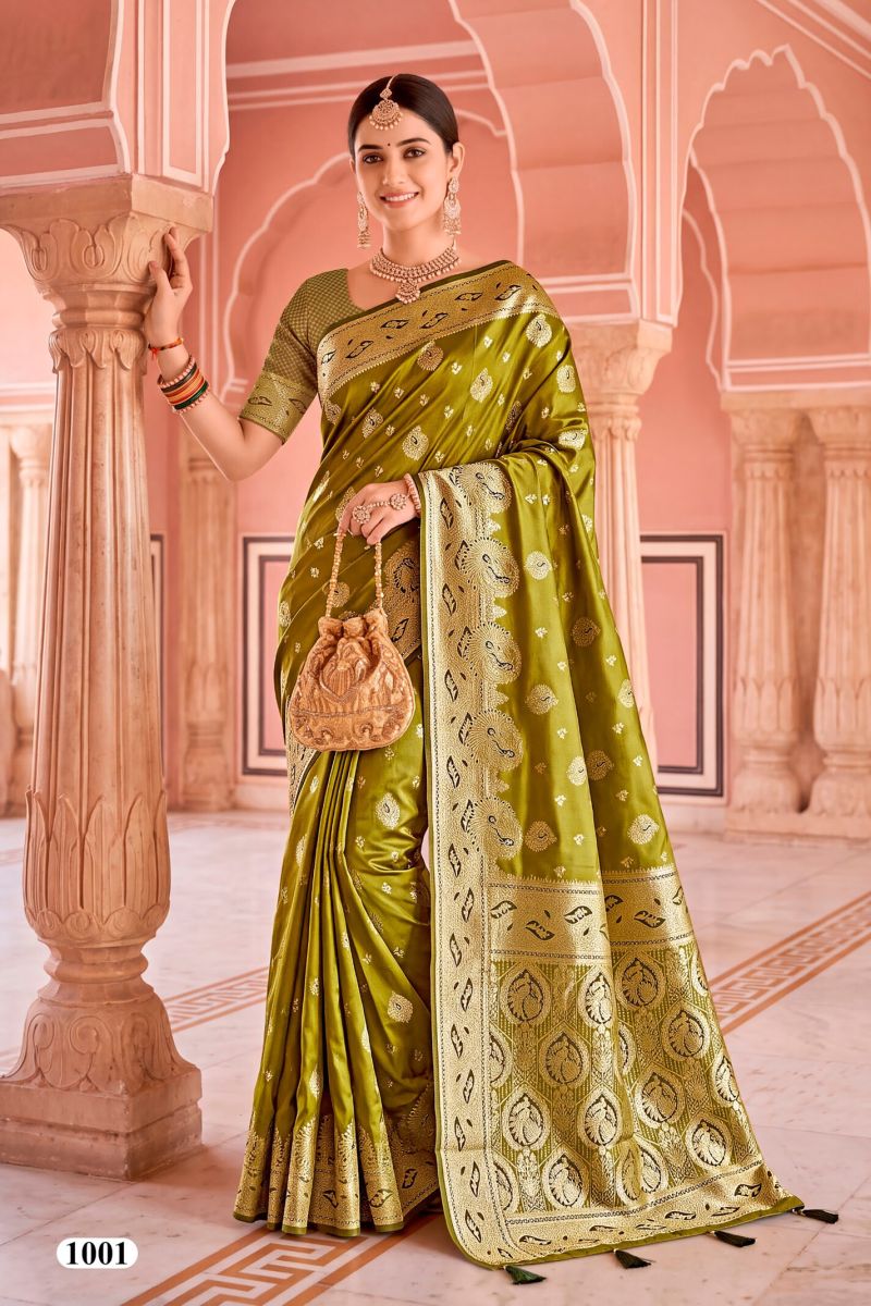 Saroj Coconut Satin Vol 1 Satin Silk Saree