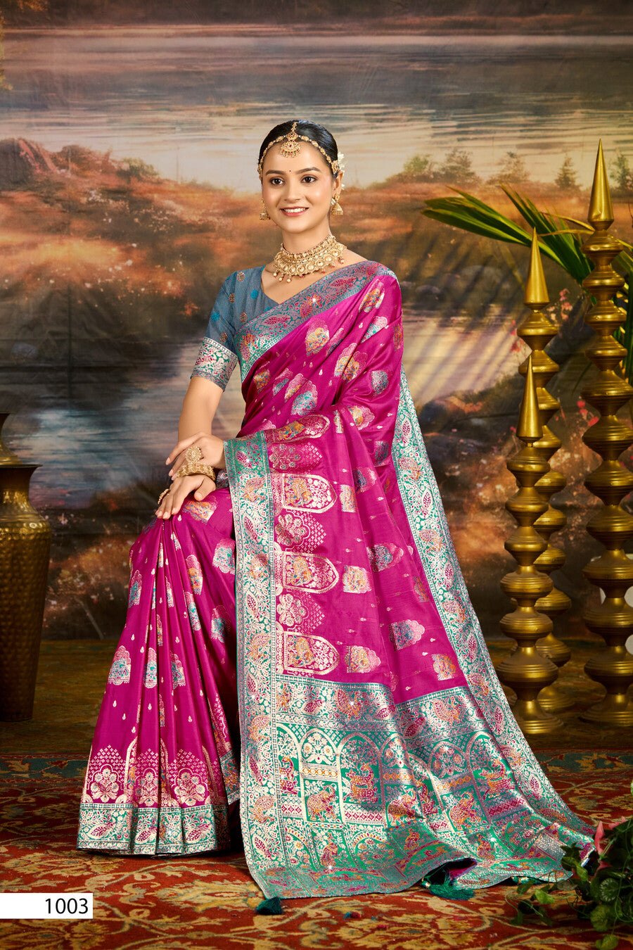 Saroj Devnagari Silk Saroski Vol 1 - Amrah Wholesale