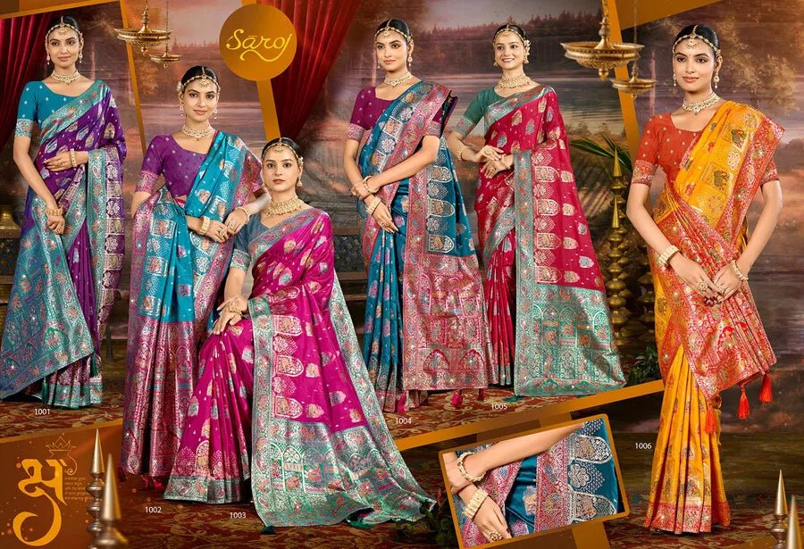 Saroj Devnagari Silk Saroski Vol 1 - Amrah Wholesale
