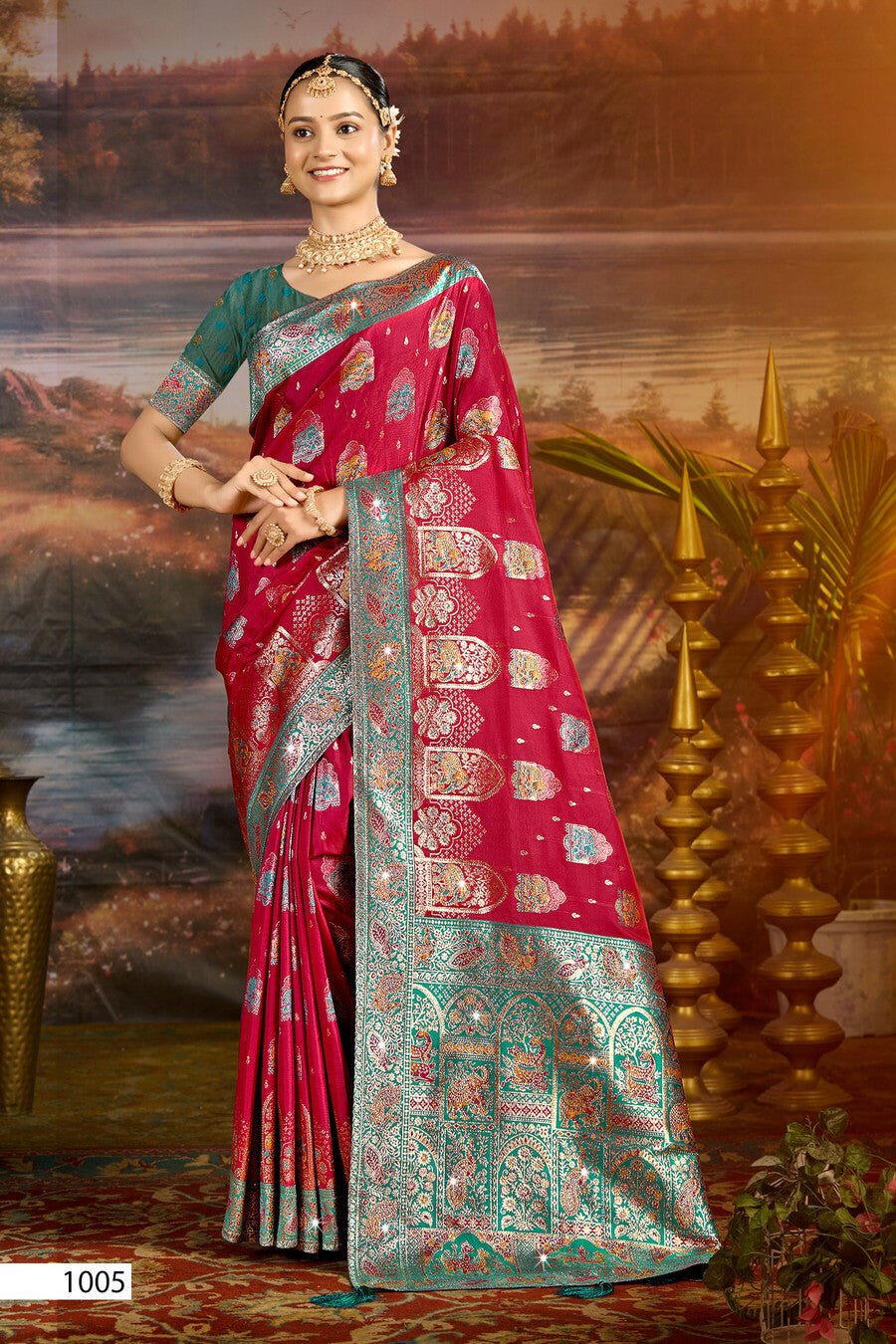 Saroj Devnagari Silk Saroski Vol 1 - Amrah Wholesale