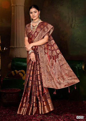 Saroj Feather Touch Saroski Vol 1 - Amrah Wholesale