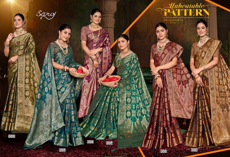 Saroj Feather Touch Saroski Vol 1 - Amrah Wholesale