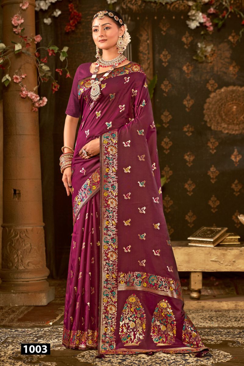 Saroj Jhanak Silk Vol 2 Pure Silk Saree