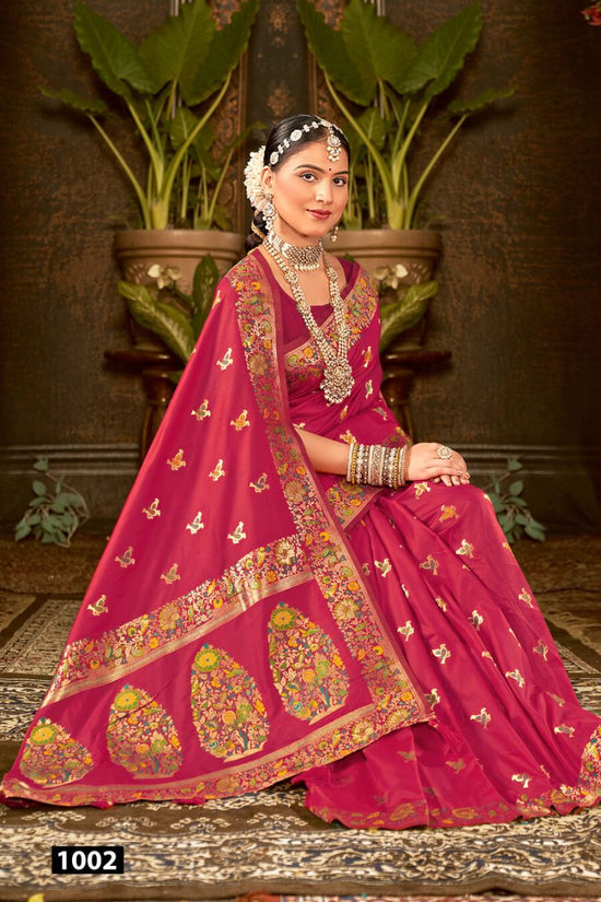 Saroj Jhanak Silk Vol 2 Pure Silk Saree