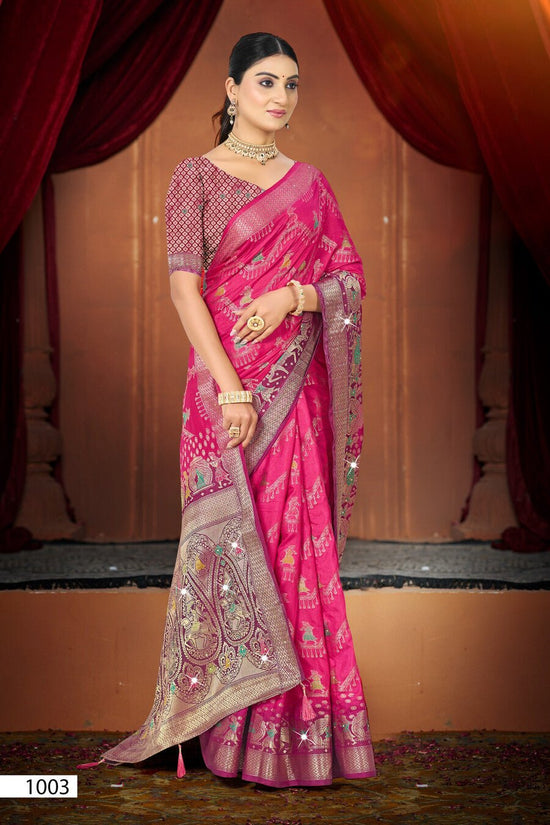 Saroj Kanak Dola Saroski Vol 1 Saree Wholesale Catalogue - Amrah Wholesale