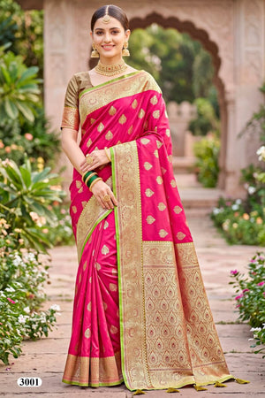Saroj Kiyara Silk Vol 3 Soft Silk Zari Weaving Saree