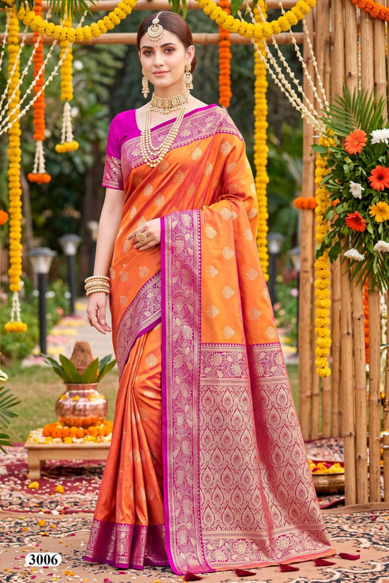 Saroj Kiyara Silk Vol 3 Soft Silk Zari Weaving Saree