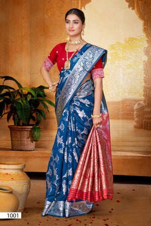 Saroj Mahalaxmi Silk Vol 1 Silk Wedding Wear Sarees