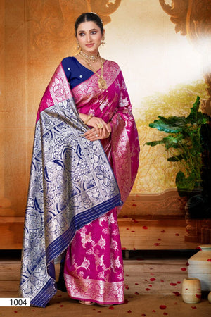 Saroj Mahalaxmi Silk Vol 1 Silk Wedding Wear Sarees