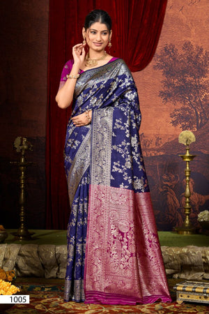 Saroj Mahalaxmi Silk Vol 2 Lichi Silk Zari Work Sarees