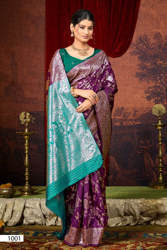Saroj Mahalaxmi Silk Vol 2 Lichi Silk Zari Work Sarees - Amrah Wholesale