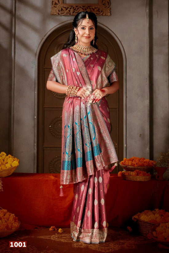 Saroj Pitambari Satiin Saroski Vol 3 Satin Silk Saree