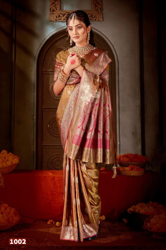 Saroj Pitambari Satiin Saroski Vol 3 Satin Silk Saree