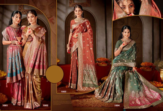 Saroj Pitambari Satiin Saroski Vol 3 Satin Silk Saree