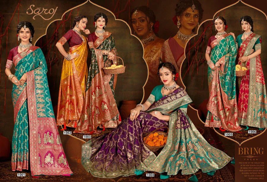 Saroj Polki Silk Saroski Vol 2 - Amrah Wholesale