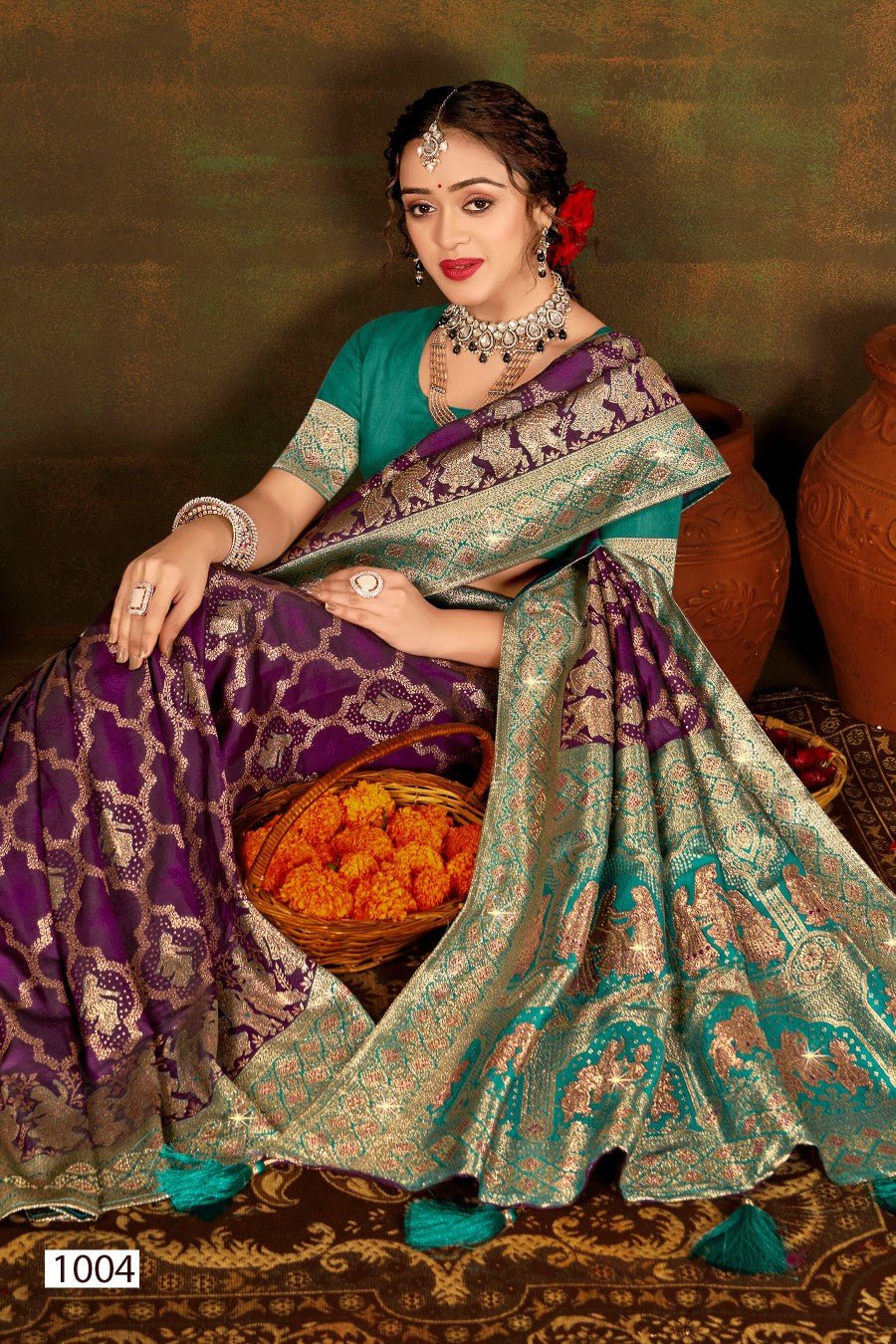 Saroj Polki Silk Saroski Vol 2 - Amrah Wholesale