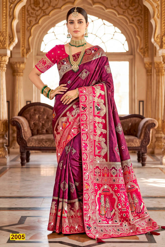 Saroj Ravina Satin Saroski Vol 2 Satin Silk Saree