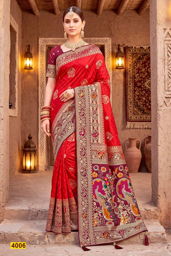 Saroj Ravina Satin Saroski Vol 4 Satin Silk Saree
