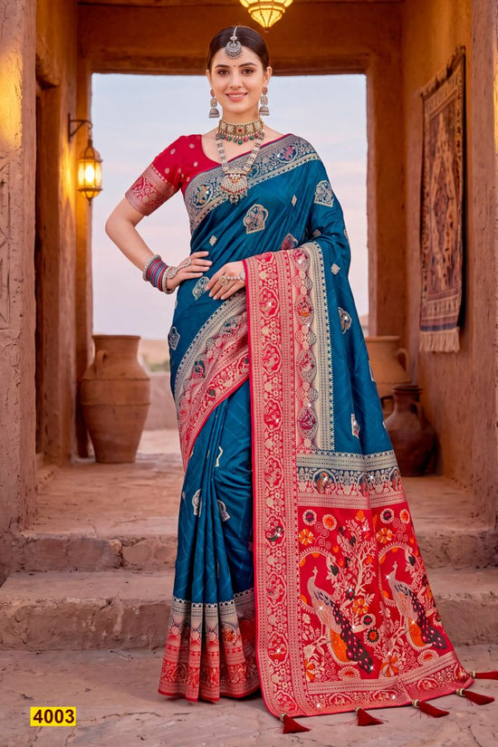 Saroj Ravina Satin Saroski Vol 4 Satin Silk Saree