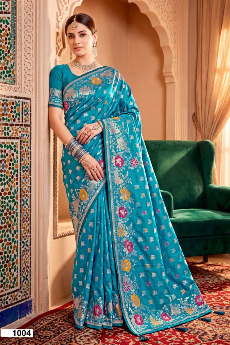 Saroj Riddhima Satin Saroski Vol 1 Satin Silk Saree