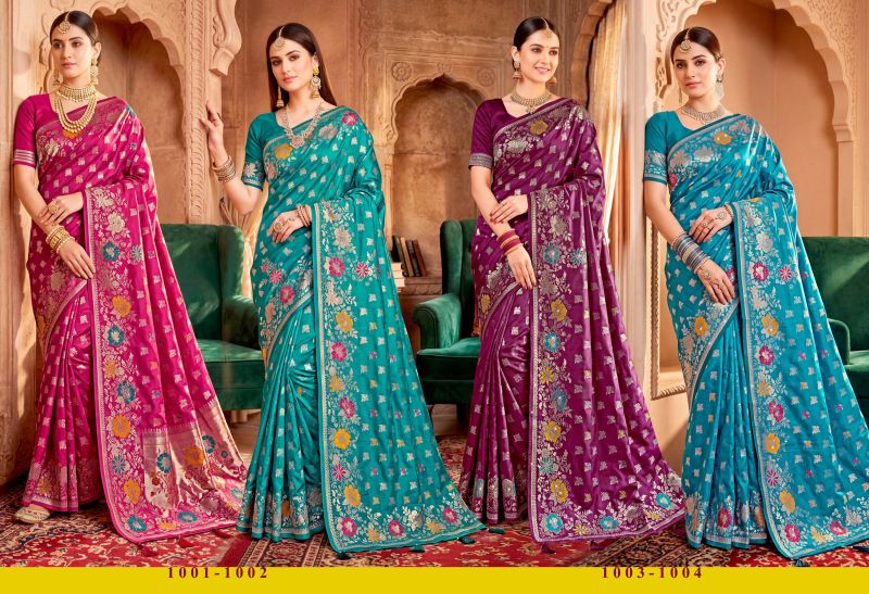 Saroj Riddhima Satin Saroski Vol 1 Satin Silk Saree
