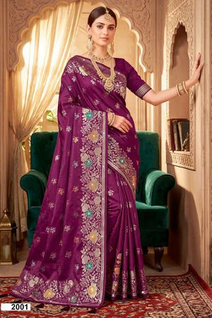 Saroj Riddhima Satin Saroski Vol 2 Heavy Satin Silk Saree