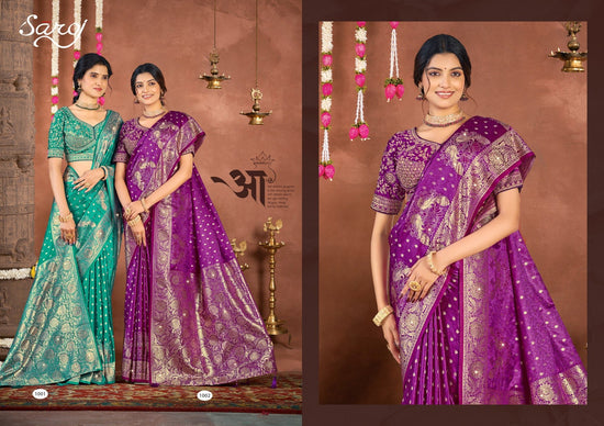 Saroj Royal Taj Satin Saroski Vol 1 - Amrah Wholesale
