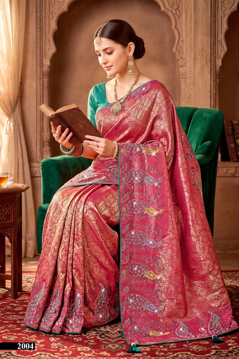 Saroj Sanwariya Satin Saroski Vol 2 Silk Saree