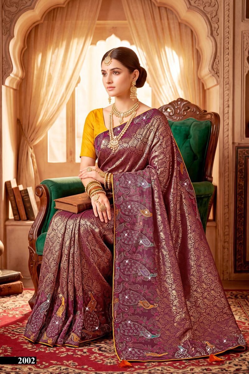 Saroj Sanwariya Satin Saroski Vol 2 Silk Saree