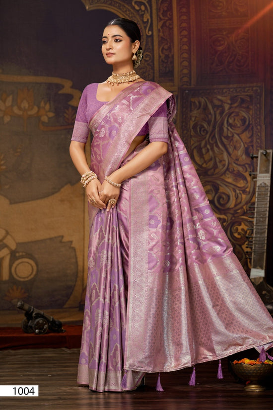 Saroj Sarees Aarambh Satin Silk Vol 3 Pure Satin Silk Saree - Amrah Wholesale