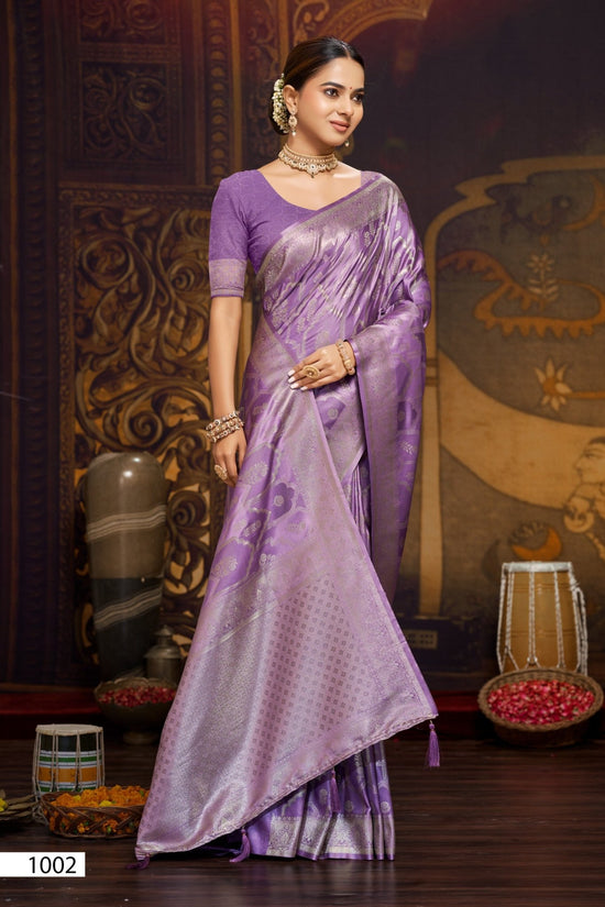 Saroj Sarees Aarambh Satin Silk Vol 3 Pure Satin Silk Saree - Amrah Wholesale