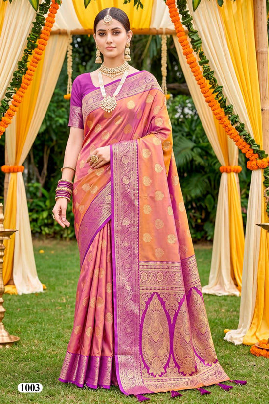 Saroj Sarees Kiyara Silk Vol 1 Soft Silk Zari Weaving Saree
