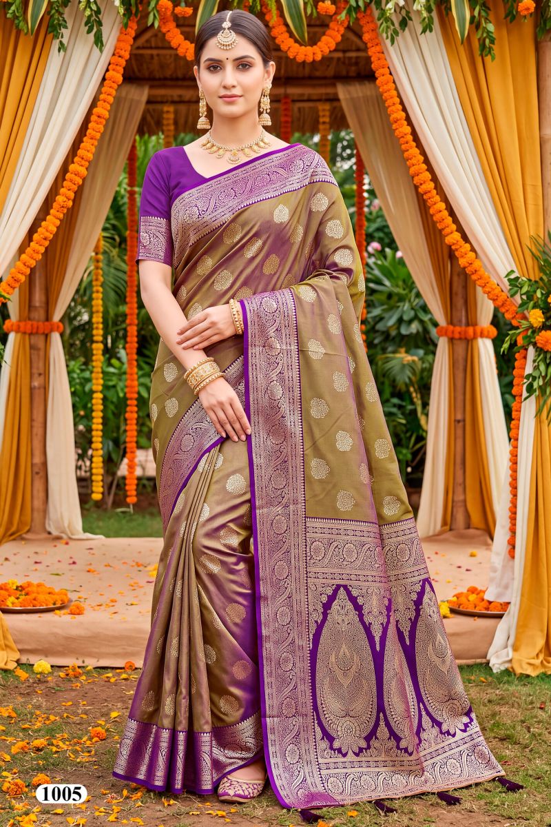 Saroj Sarees Kiyara Silk Vol 1 Soft Silk Zari Weaving Saree