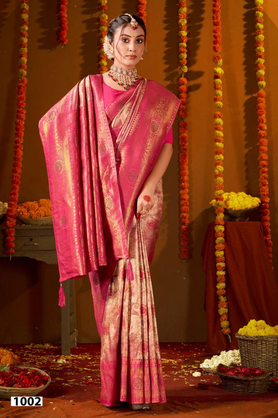 Saroj Sarees Niharika Silk Saroski Vol 7 Kanjivaram Silk Saree