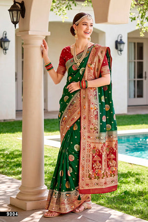 saroj sarees Saroj Albeli Fendi Saroski Vol 9 Fendi Satin Silk Saree