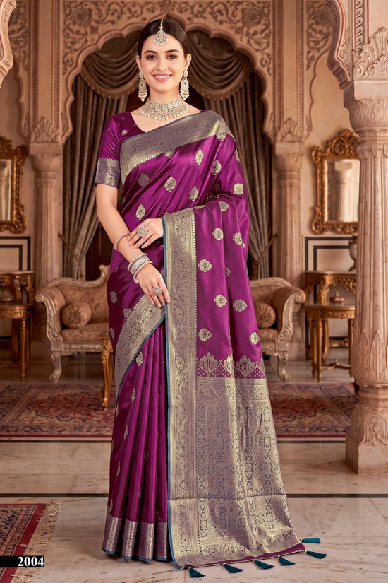 saroj sarees Saroj Queen Satin Vol 2 Satin Silk Saree