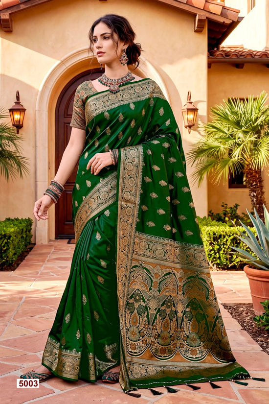 Saroj Titan Silk Vol 5 Soft Silk Zari Weaving Saree