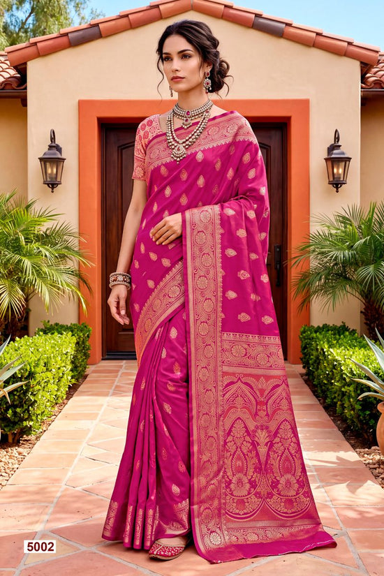Saroj Titan Silk Vol 5 Soft Silk Zari Weaving Saree