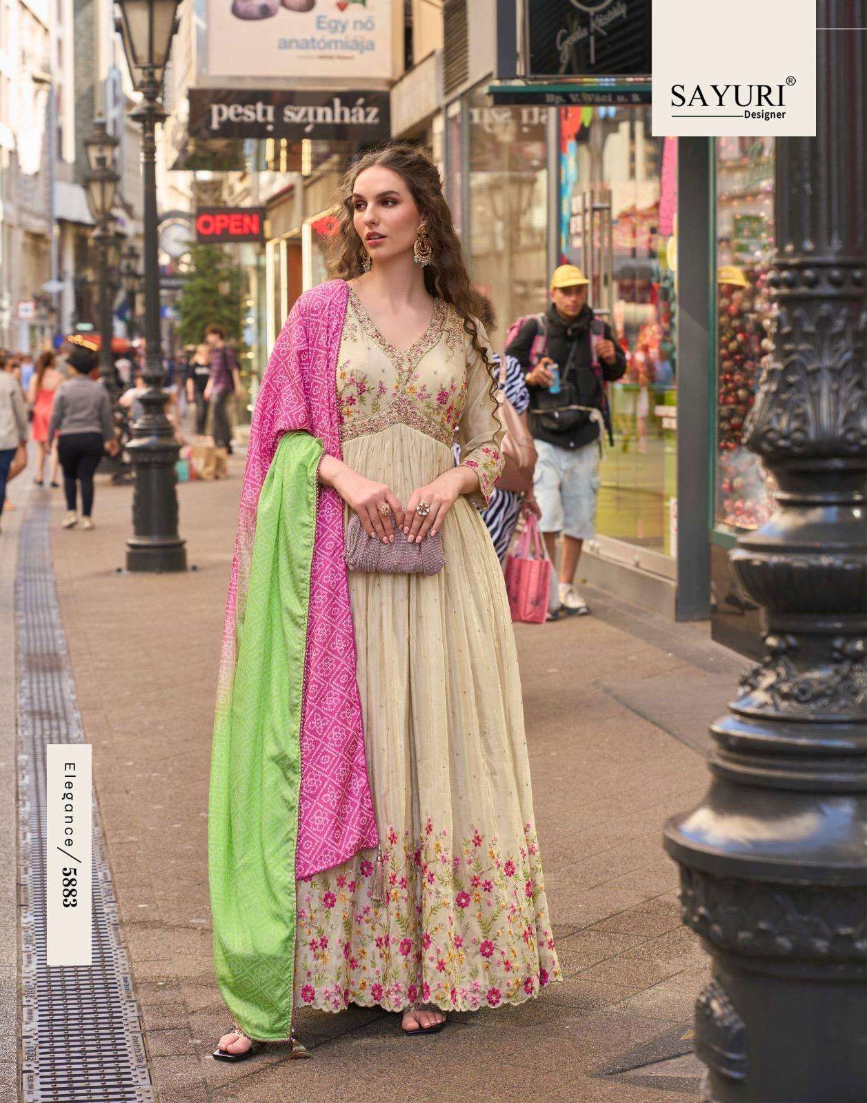 Sayuri Noorjaha 5882 To 5884 Series Salwar Suit Set Wholesale Catalogue - Amrah Wholesale