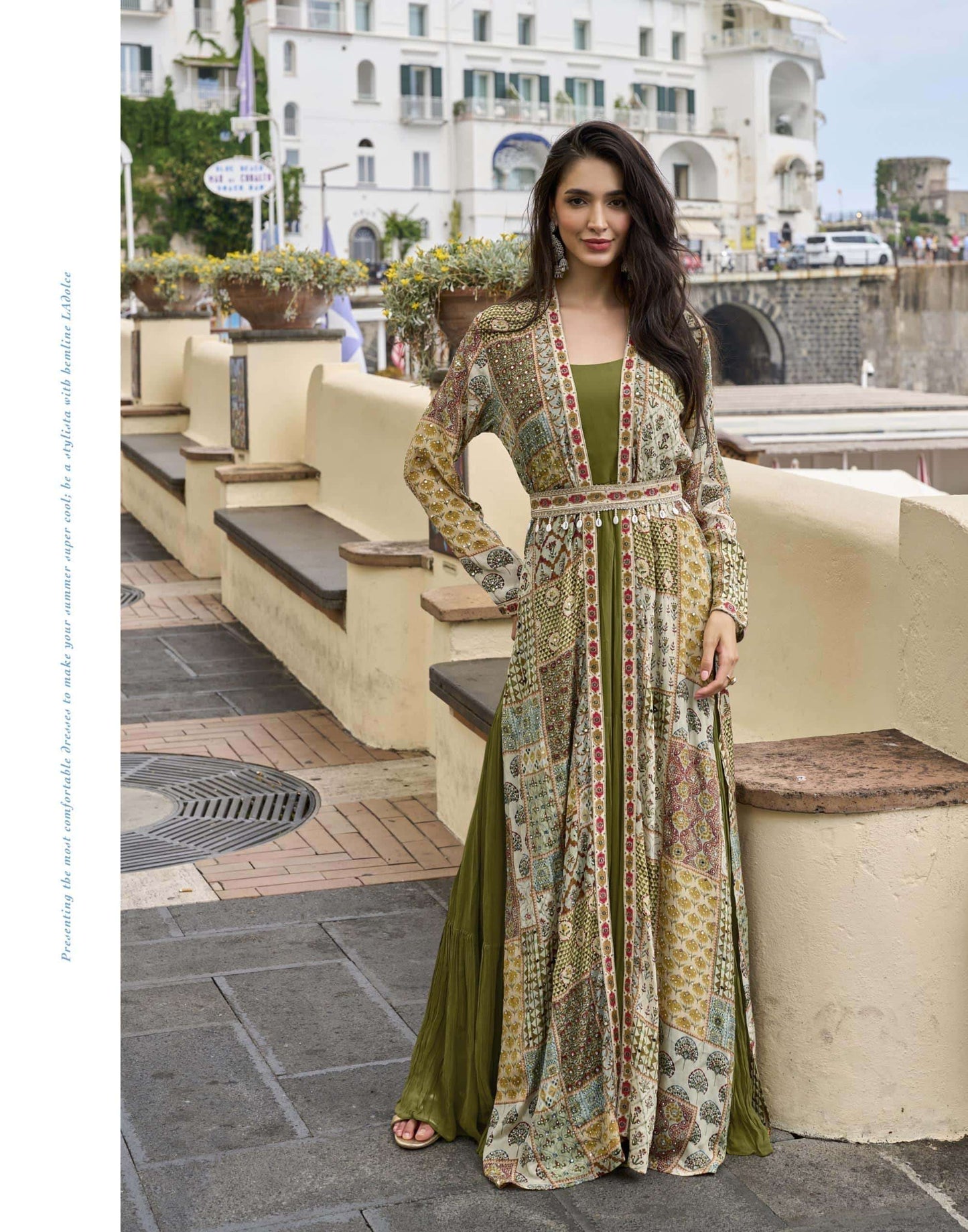 SAYURI PAKHI Crepe Silk Stitched Dresses