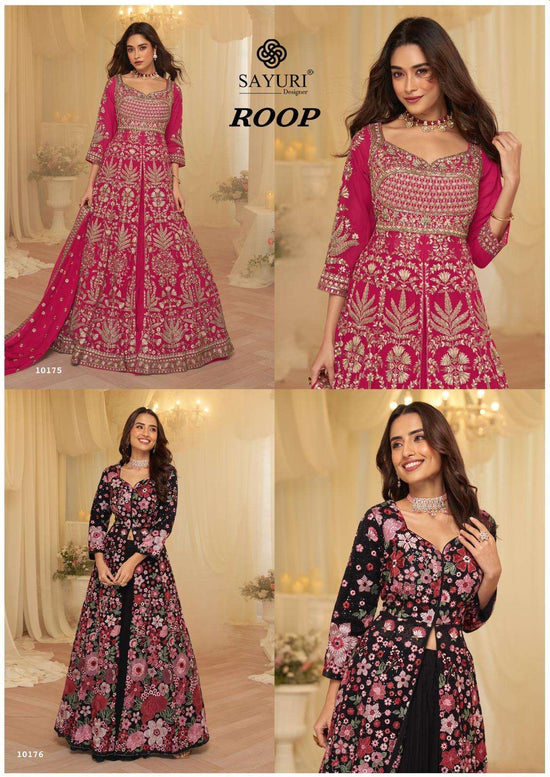 SAYURI ROOP 10175 To 10176 Series Georgette Gown